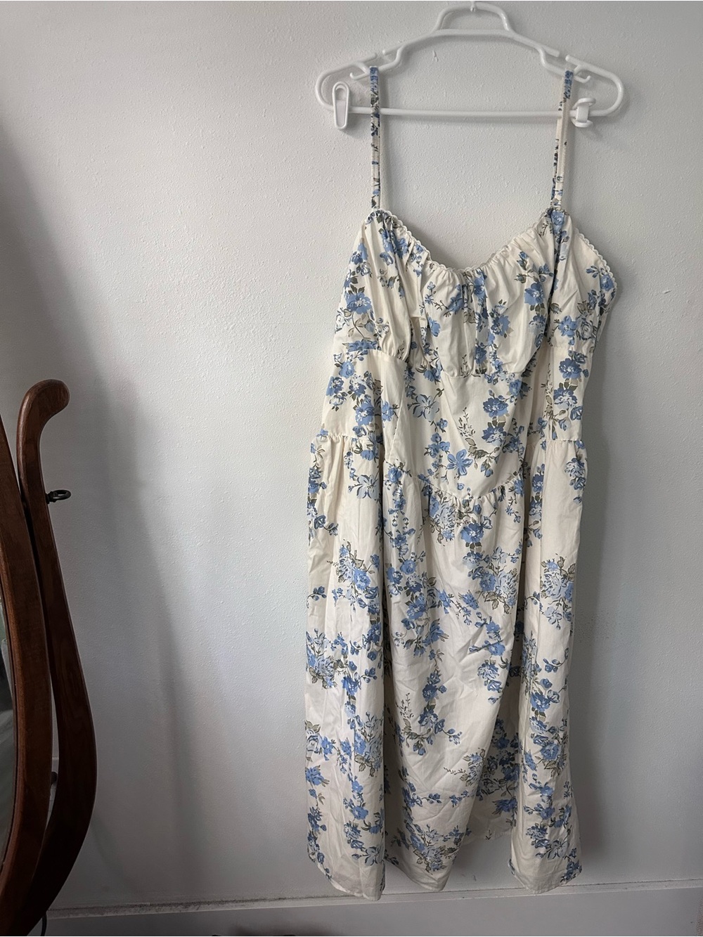 Women's Corset Midi Dress - Picture 2 of 6